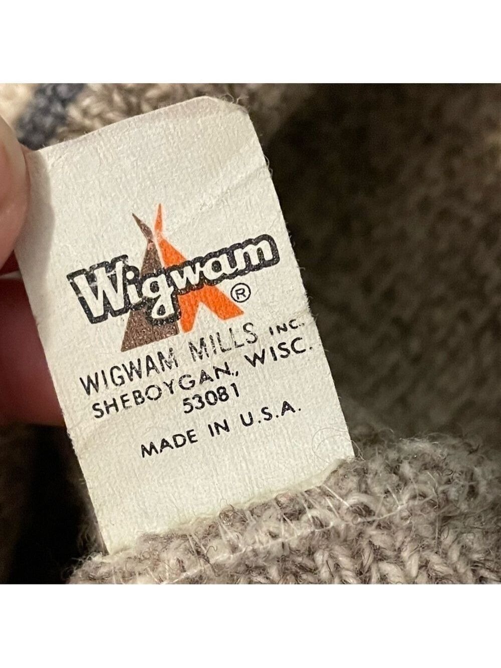 Wigwam Beige Wool Blend Bucket Hat - Picture 4 of 5